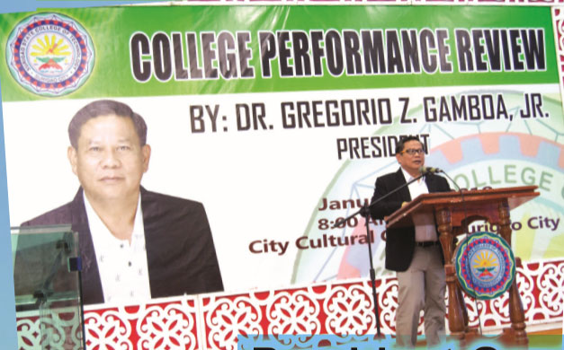 You are currently viewing President Gamboa Delivers College Performance Review