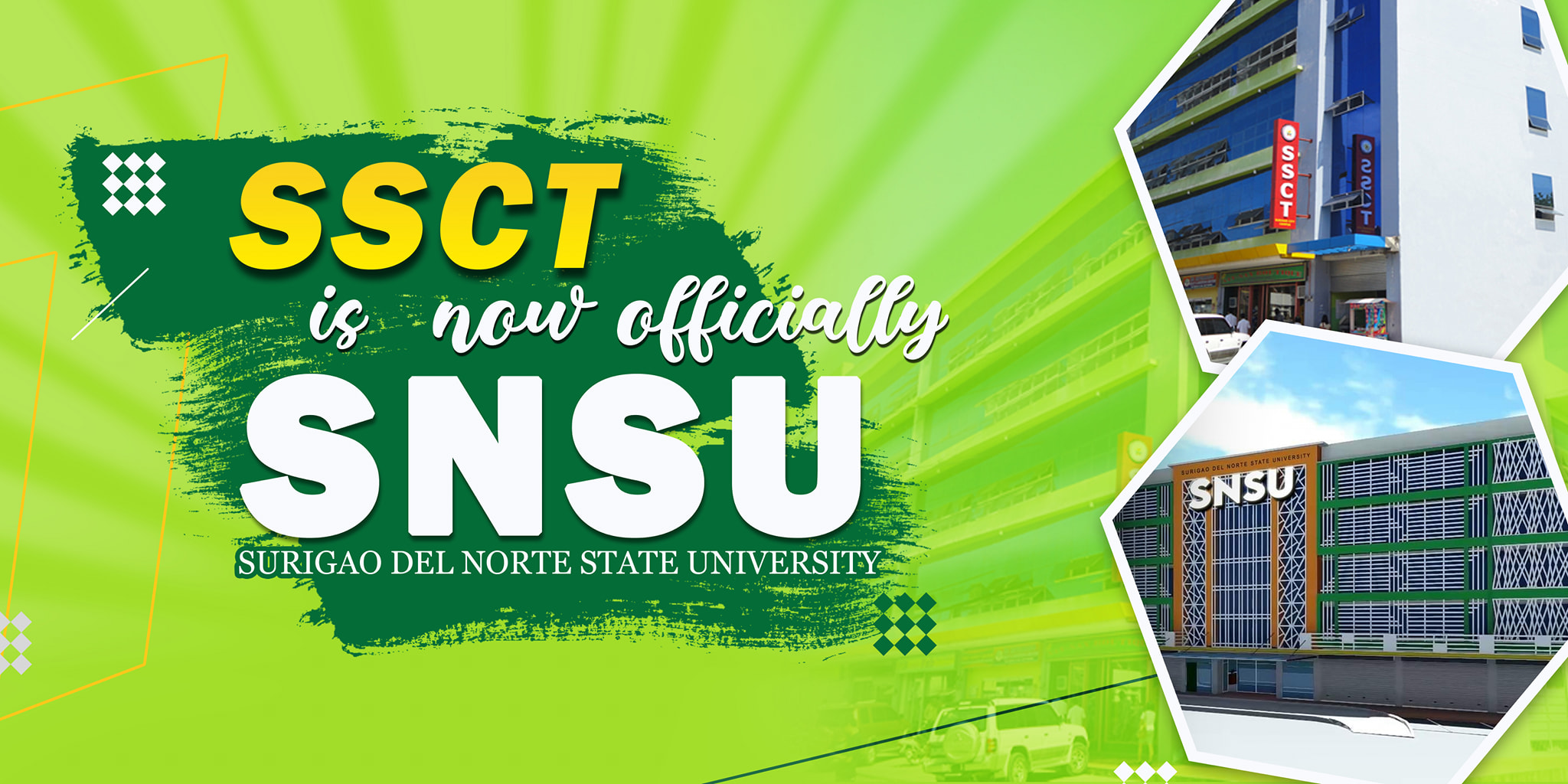 SURIGAO STATE COLLEGE OF TECHNOLOGY OFFICIALLY BECOMES A UNIVERSITY