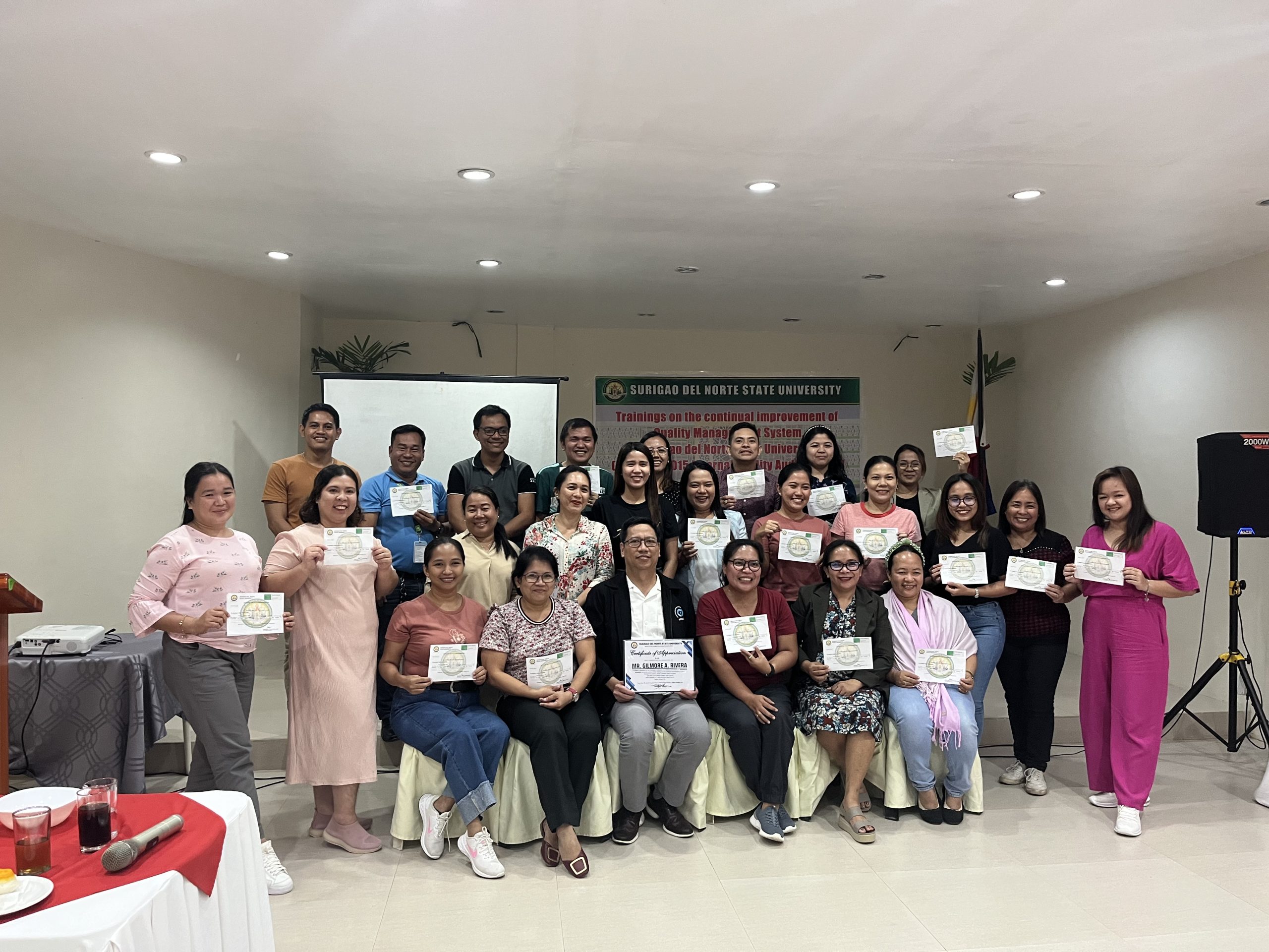 Read more about the article SNSU Empowers Quality Management with Training for Internal Auditor Trainees