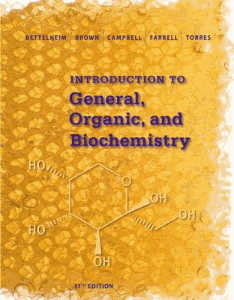 Read more about the article Introduction to General, Organic, and Biochemistry (11th Edition) – Bettelheim, Brown, Campbell, Farrell, Torres