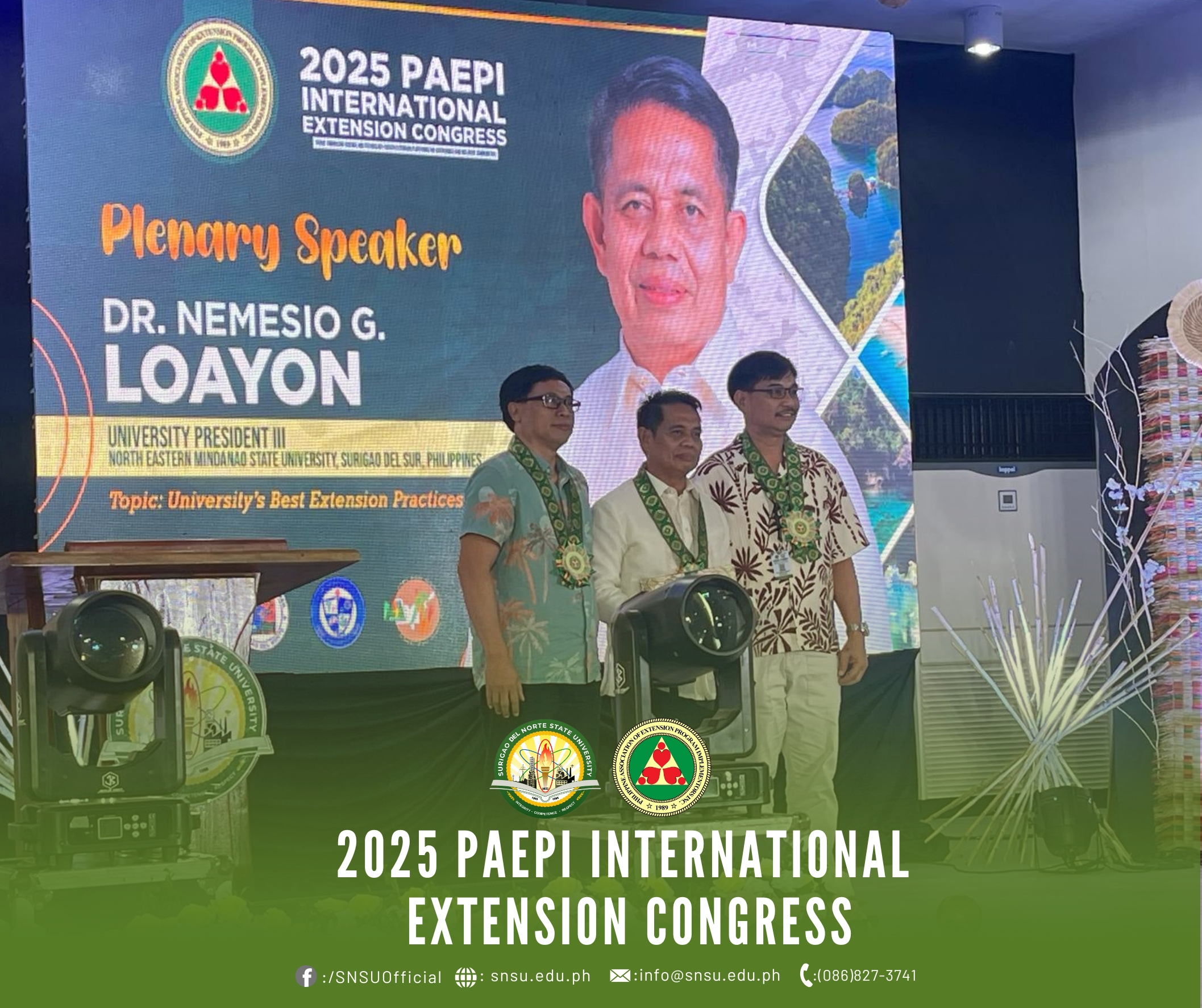 You are currently viewing Plenary Talk on the Topic: “Sustainability and Strategic Mechanisms of NEMSU Community Extension Programs”