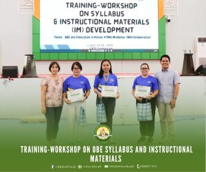 Read more about the article Training-Workshop on OBE Syllabus and Instructional Materials Development