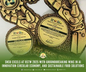 Read more about the article 𝐒𝐍𝐒𝐔 𝐄𝐗𝐂𝐄𝐋𝐒 𝐀𝐓 𝐑𝐒𝐓𝐖 𝟐𝟎𝟐𝟓 𝐖𝐈𝐓𝐇 𝐆𝐑𝐎𝐔𝐍𝐃𝐁𝐑𝐄𝐀𝐊𝐈𝐍𝐆 𝐖𝐈𝐍𝐒 𝐈𝐍 𝐀𝐈 𝐈𝐍𝐍𝐎𝐕𝐀𝐓𝐈𝐎𝐍, 𝐂𝐈𝐑𝐂𝐔𝐋𝐀𝐑 𝐄𝐂𝐎𝐍𝐎𝐌𝐘, 𝐀𝐍𝐃 𝐒𝐔𝐒𝐓𝐀𝐈𝐍𝐀𝐁𝐋𝐄 𝐅𝐎𝐎𝐃 𝐒𝐎𝐋𝐔𝐓𝐈𝐎𝐍𝐒